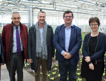 Inagro en REO ontvangen Tommelein en Vanderjeugd