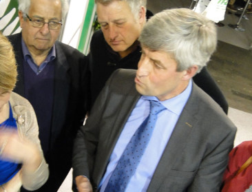 Minister Schauvliege luistert naar ABS-nieuwjaarsbrief