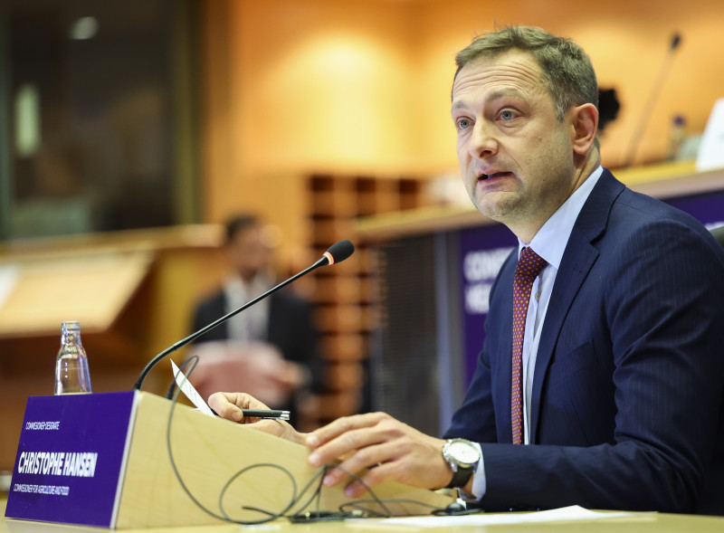 Christophe Hansen hoorzit