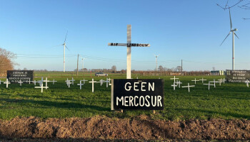 Gratis pannenkoeken en “boerenkerkhoven” tegen Mercosur-deal