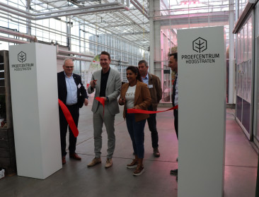 Minister Brouns opent geavanceerde onderzoeksserre van Proefcentrum Hoogstraten
