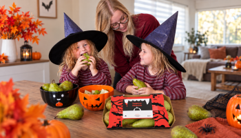 BelOrta verkoopt tijdens Halloween peren met hagelsporen als  ‘VamPeren’