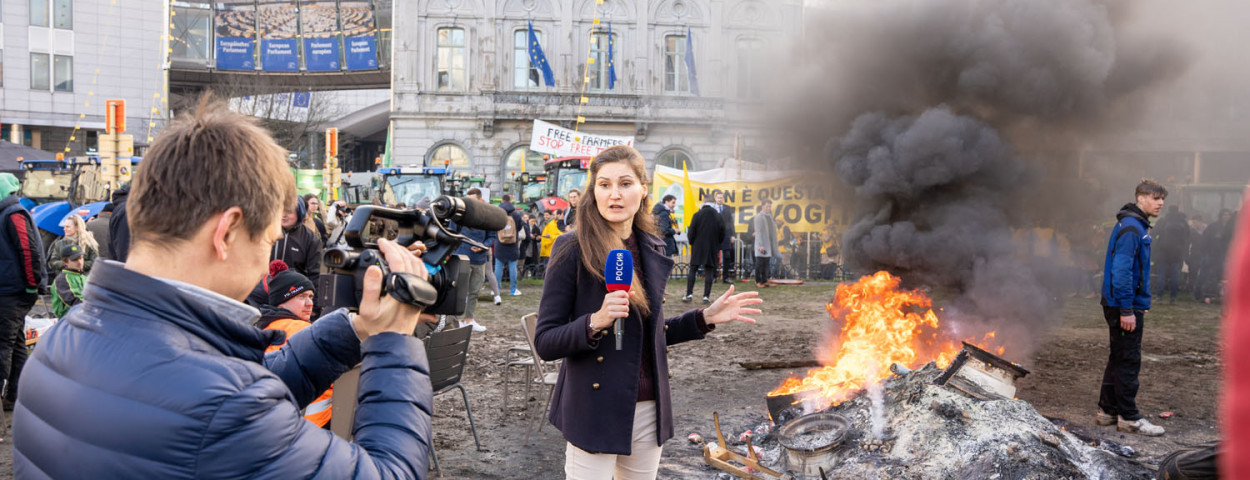 Boerenprotesten Brussel  (2)