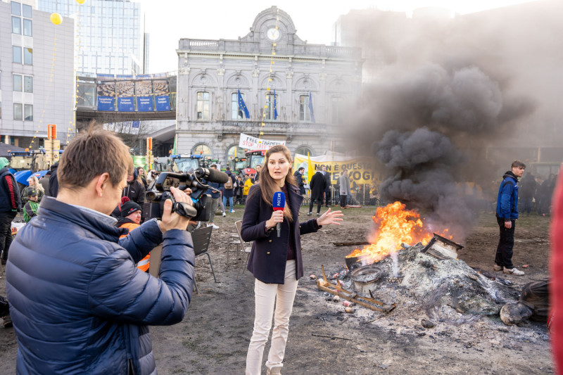 Boerenprotesten Brussel  (2)