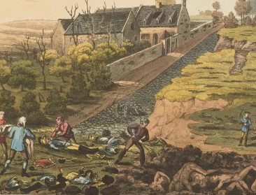 Gesneuvelden van de Slag bij Waterloo gebruikt voor eerste bietensuiker?