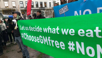 Bioboeren en natuurgroepen in protest tegen vernieuwde ggo-wetgeving