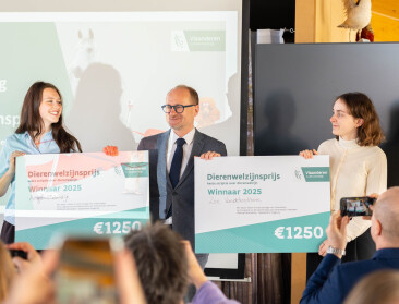 Al een miljoen voor betaald, maar nu zet minister Weyts dierenwelzijnslabel on hold