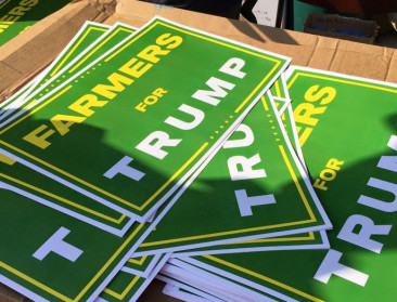 Trump belooft boeren voor 10 miljard steunmaatregelen